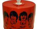 The Beatles Original - Vintage 1966 Disk-Go-Case Red Round Record Storage Case
