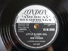 DON FRENCH  78  LITTLE BLONDE GIRL / I LOOK INTO MY HEART  LONDON  HLW 8989 E+/M