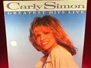 CARLY SIMON Greatest Hits Live 1988 vinyl LP best of You're So Vain HBO TV