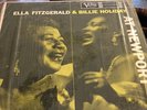 Ella Fitzgerald and Billie Holiday at Newport 1958 Mono Verve LP In Shrink EX/VG