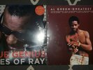 AL GREEN GREATEST HITS & Best of  Ray Charles Genius Record Album Vinyl LP Lot