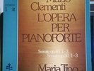 MUZIO CLEMENTI L'OPERA PER PIANOFORTE 1 MARIA TIPO SONATE OP.40,1-2 SON. OP.50 1