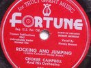 78 CHOKER CAMPBELL Rocking and Jumping / Frankie and Johnnie FORTUNE 808 V-