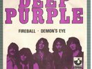 DEEP PURPLE - FIREBALL / DEMON'S EYE (single) SWEDEN 1971 NM/EX GREAT ITEM