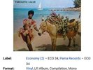 Reggae For Days Album Near Mint Condition 1969 Economy Label varous artists