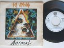 DEF LEPPARD animal 45 RARE ORIGINAL 1987 SPANISH UNIQUE COVER PS SPAIN 7