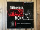Blue Note BLP 5002 - Genius of Modern Music - Thelonious MONK -Danny QUEBEC WEST