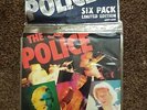 THE POLICE SIX PACK LTD EDITION BLUE VINYL 45 w Insert NM