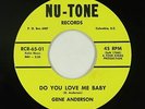 Northern/Sweet Soul 45 - Gene Anderson - Do You Love Me Baby - Nu-Tone - VG+ mp3