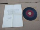 Jim White Boomerang Rockabilly 45 Gregg BG001 with Promo Letter