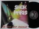 SHOK PARIS Go For The Throat AUBURN LP VG+ with lyric sheet insert