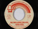 Northern Soul 45 - Bobby Reed - The Time Is Right For Love - Bell - mp3