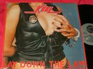 KEEL Lay Down the Law LP RARE METAL 1984 Ron Keel SEXY COVER IN SHRINK