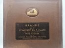 Album Brahms Concerto op. 77 in D Major 5 x Shellac 12