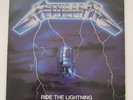 Metallica - Ride The Lightning  1984 Vinyl LP Elektra  60396-1 - VG/VG+