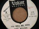 45 RPM 1965 GARAGE PSYCH THE ALLIES 