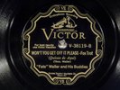 78 RPM -- Fats Waller and His Buddies, Victor 38119, E Jazz
