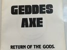 Geddes Axe NWOBHM Return Of The Gods 7 inch Vinyl Single