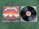 1986 Metallica Master Of Puppets First Press LP Vinyl MISPRINT E1-60439 NM VG+