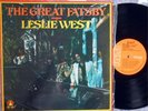 Leslie West ORIG OZ LP The great gatsby EX ’75 RCA BPL10954 Hard rock Mountain