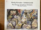 Rimsky-Korsakov Scheherazade LP Fritz Reiner Chicago Symph Orc.  Chesky RC4
