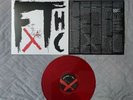 Frank Turner FTHC red vinyl hand signed cover to john with heart shape hardcore