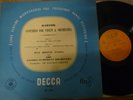MAX ROSTAL - SARGENT / BARTOK concerto for violin   / DECCA LXT 2574