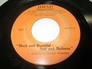 Black And Beautiful, Soul And Madness, Beautiful Black Woman, RARE Record 45 VG+