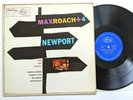 Max Roach Quintet - Four At Newport. MG-36140. VG/G+. OG US Press  Vinyl LP. +4