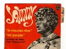 exceptionnel 45t johnny hallyday le mauvais rêve les poneyttes  languette.