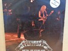 METALLICA METAL UP YOUR ASS ITALIAN HEADBANGERS RECORDS DBL LP CLEAR VINYL MINT