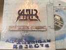 All American Rejects WHEN THE WORLD COMES DOWN Blue Starburst Color Vinyl LP EX