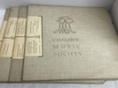 Set of 3 Red Colored Vinyl LPs Chamber Music Society CM 18, CM 1, CM 8, CM 7