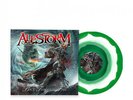 ALESTORM BACK THROUGH TIME - GREEN WHITE INK SPOT VINYL