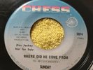 SUNDAY( Williams)  - Where did he come from / Ain't got no problems...