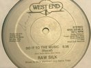 Raw Silk ‎– Do It To The Music Vinyl Record Rare Disco Funk Boogie WES-22148