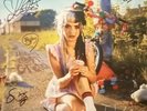 Hands Off Gretel I Want The World LP Yellow SIGNED + Flyer grunge punk rock hole
