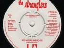 RARE Free 8 The Stranglers No More Heroes edited 1 sided radio play single promo