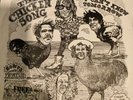 RARE  HUB CITY MOVERS: The Chicken Song / I Can't Know Tomorrow W/ INSERT+SLEEVE