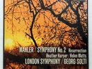 SET 325/6 WBg SIR GEORG SOLTI - MAHLER symphony no.2 DECCA 2xLPs box EX++
