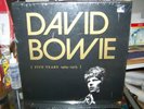 David Bowie FIVE YEARS vinyl LP box set SEALED and NEW 1969-73 RARE