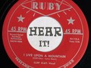 Obscure 50s OH Hillbilly Country Bop 45 CLIFF CLAY I Live Upon A Mountain RUBY