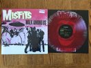 MISFITS WALK AMONG US EARACHE UK RED & CLEAR SPLATTER VINYL LP MOSH666LP