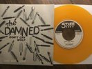The Damned Don’t Cry Wolf ORIGINAL 7” ORANGE Belgium 1977 PS Punk Sex Pistols