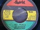 No Peace - Meditations