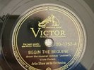 ARTIE SHAW:Begin the Beguine / Nightmare; 10” 78RPM Victor; Like new condition;