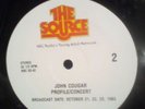 The Source john cougar profile/concert broadcast date october 21-23 1983 lp