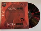 NOFX Ribbed Anniversary Black Red Splatter Color Vinyl LP Record Sold Out NEW MN