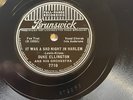DUKE ELLINGTON - IT WAS A SAD NIGHT IN HARLEM / SHOE SHINE BOY - BRUNSWICK 7710