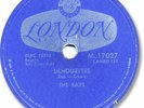 1957 The RAYS Rock’n Roll 78 RPM Record. Silhouettes